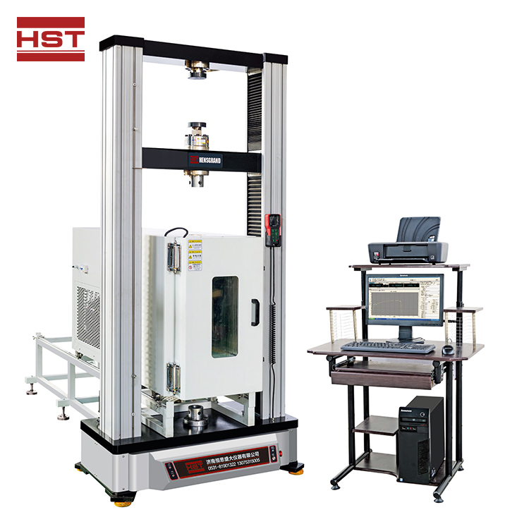 Computer control high and low temperature electromechanical tensile ...
