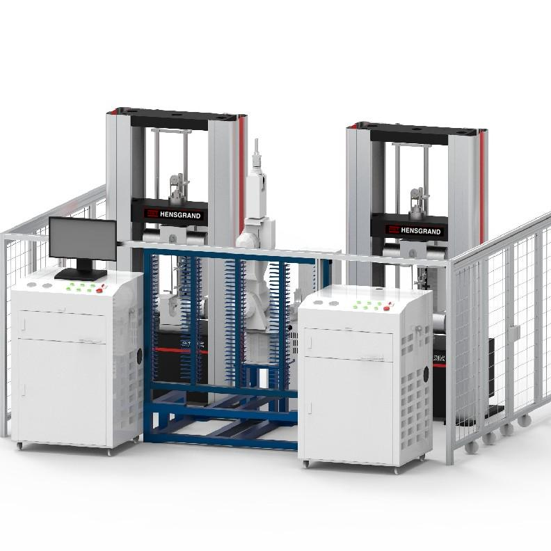 Máquina de prueba de tracción automatizada robotizada de 100kN, 250KN, 1000KN